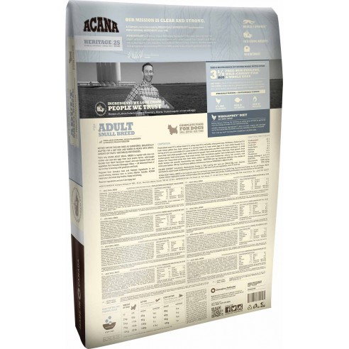 Acana Dog Heritage - Adult Small Breed 6kg