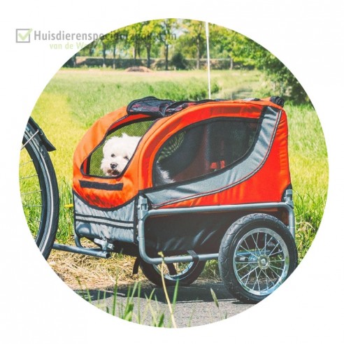 Fietskar Runner 1 grijs