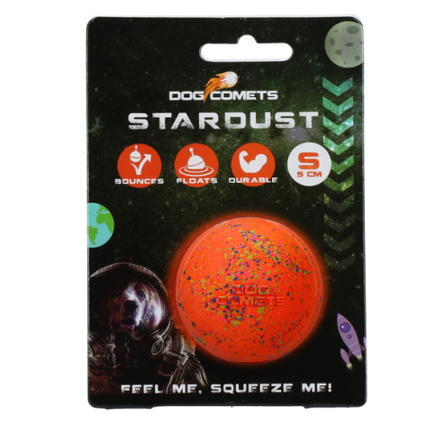 Dog Comets Stardust Oranje S