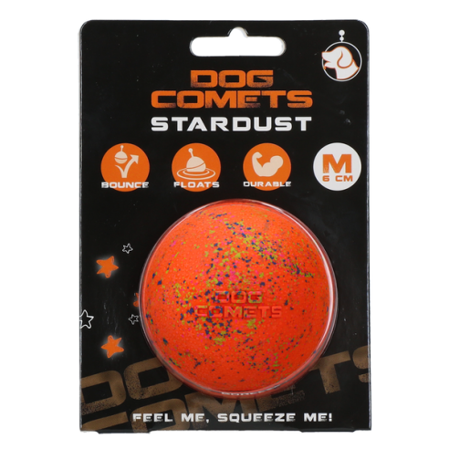 Dog Comets Stardust Oranje M