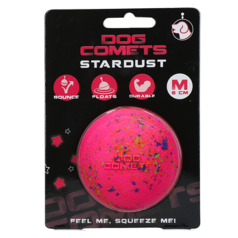 Dog Comets Stardust Roze M
