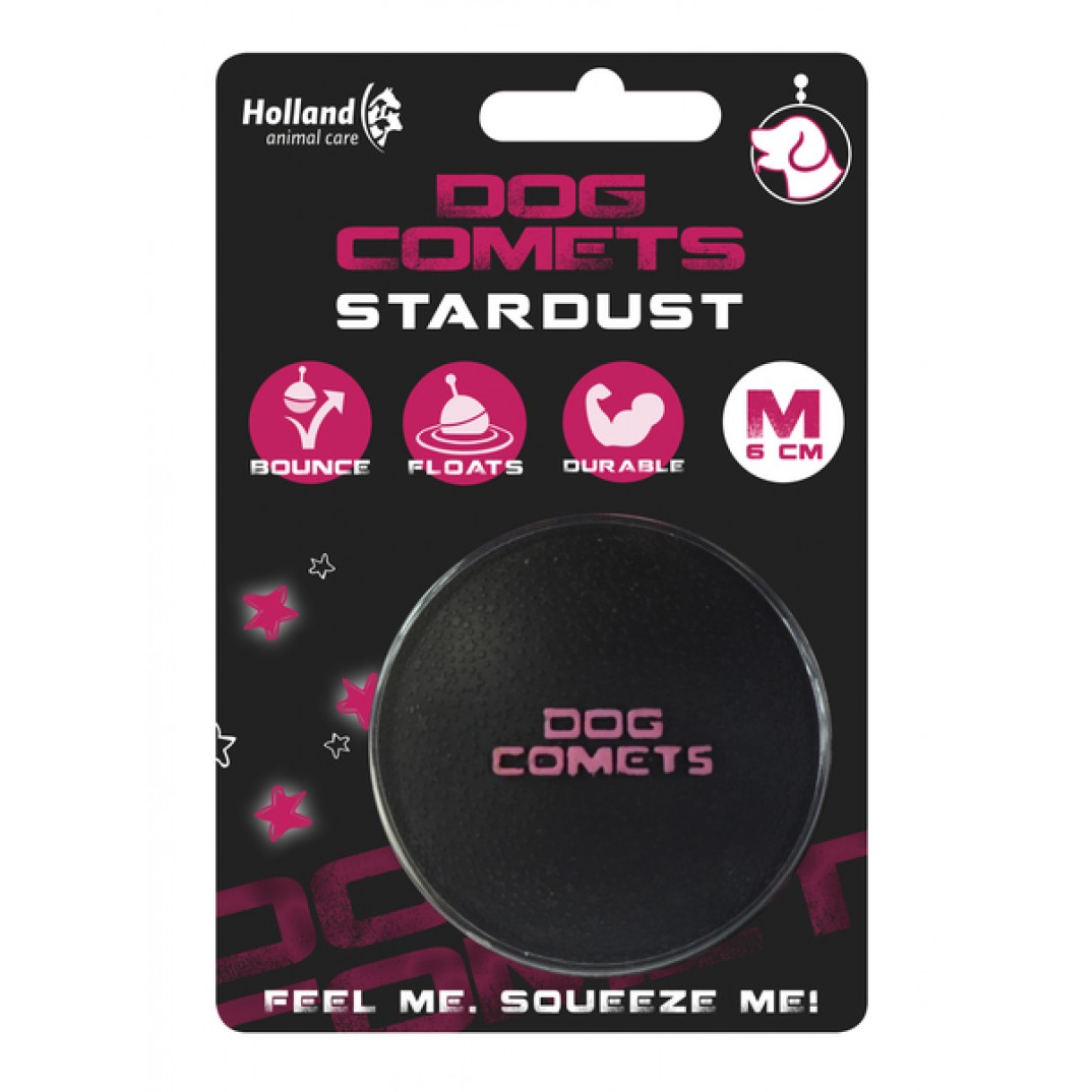 Dog Comets Stardust Zwart/Roze M