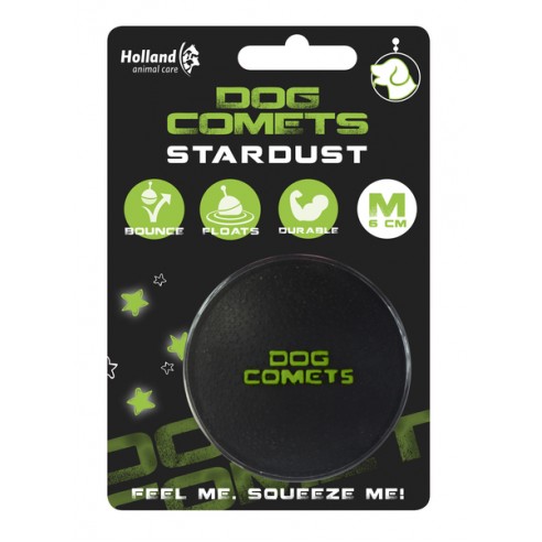 Dog Comets Stardust Zwart/Groen M