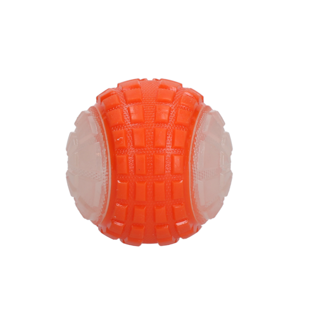 Dog Comets Glow In The Dark Moon Bal M Oranje