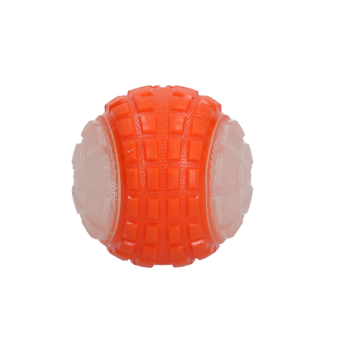 Dog Comets Glow In The Dark Moon Bal M Oranje