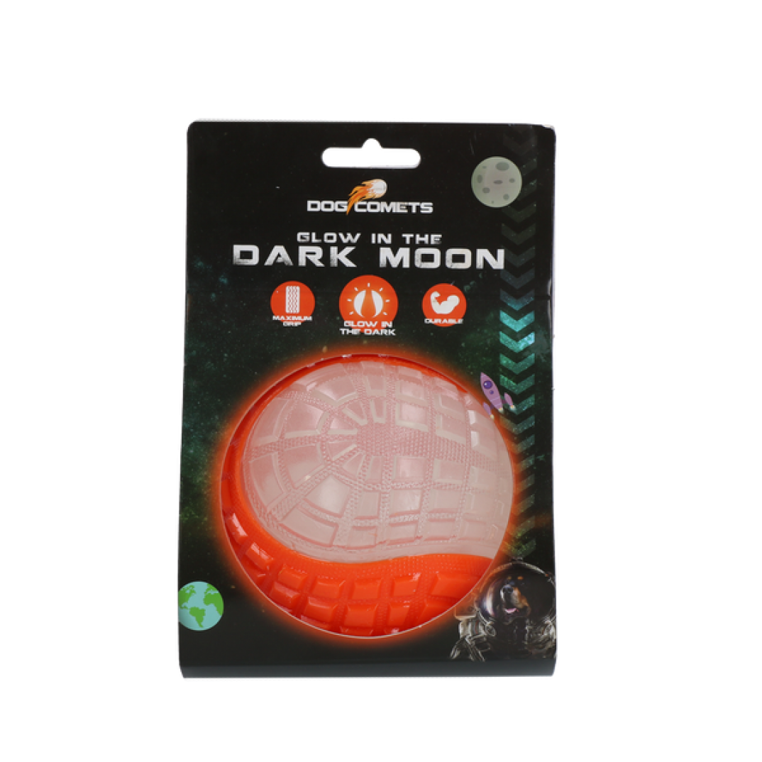 Dog Comets Glow In The Dark Moon Bal L Oranje