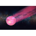 Dog Comets Helix Roze