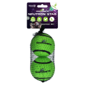 Dog Comets Neutron Star Tennisbal Met Pieper L Groen (2-pack)