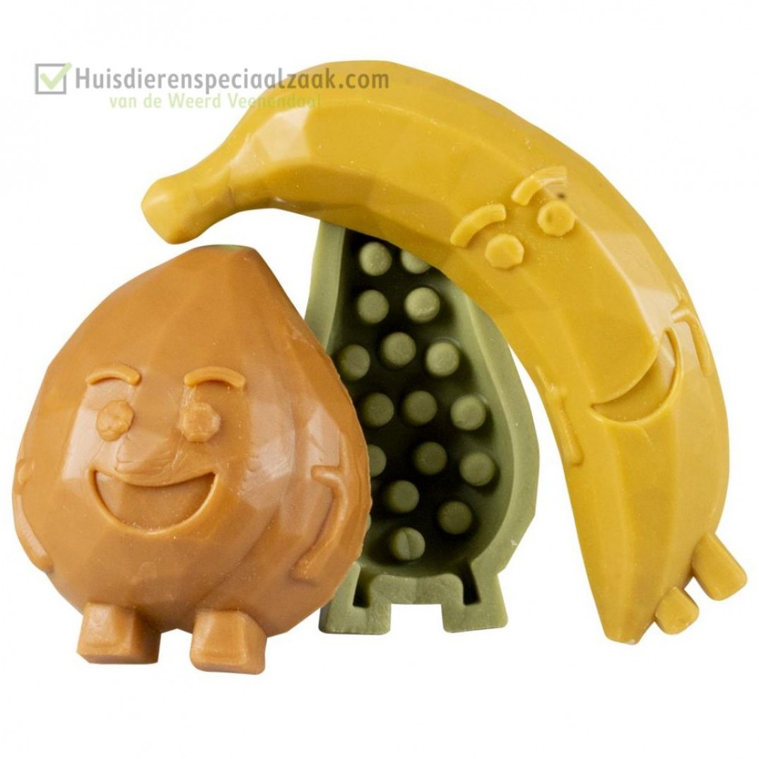 Garden Bites fruity friends groot in een zak van 3 stuk