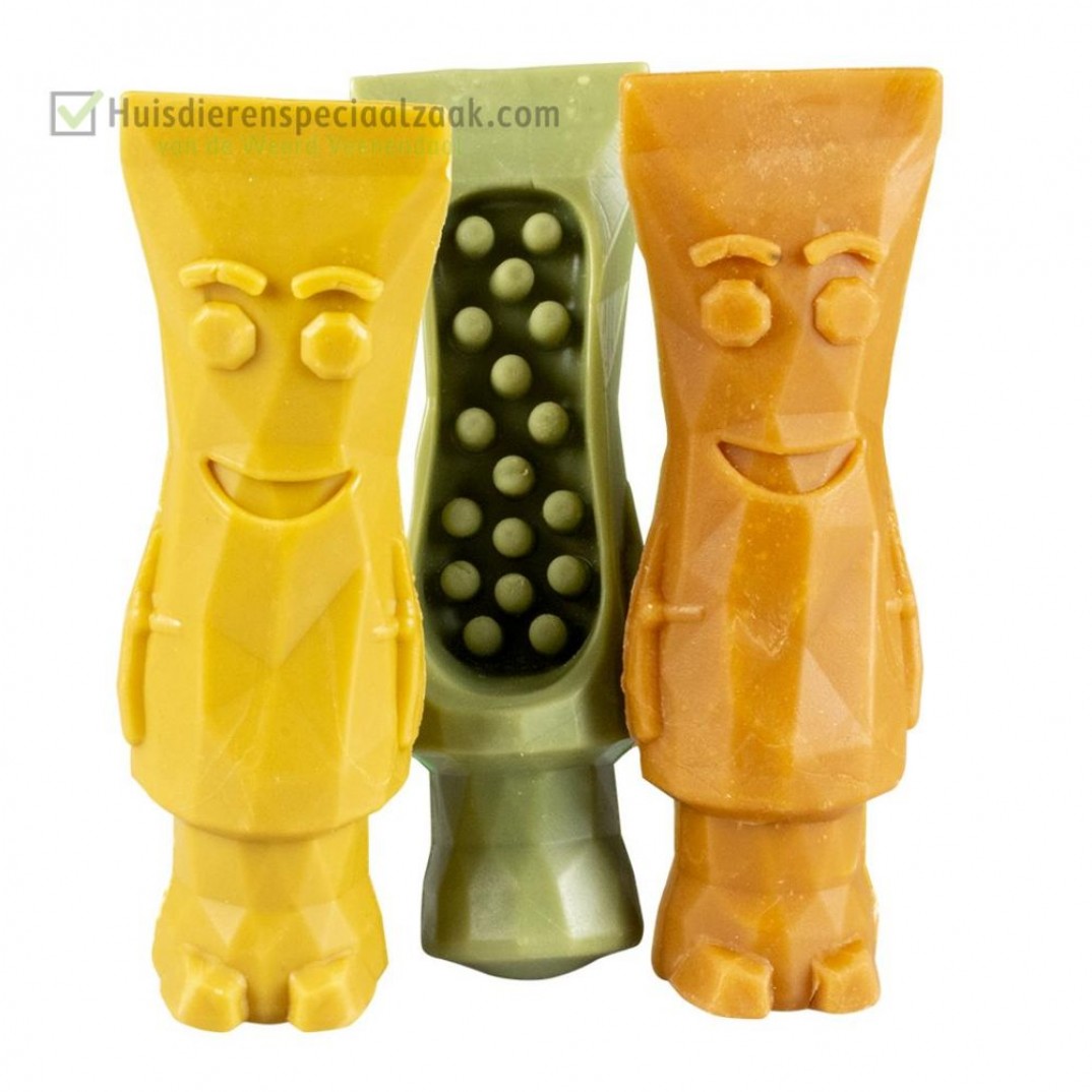 Garden Bites fruity toothpaste groot in een zak van 3 stuk