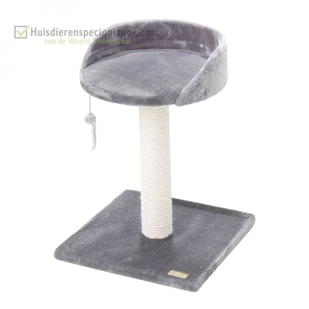 Ebi Krabpaal Classic Sofa, ligplek en paal in de kleur grijs