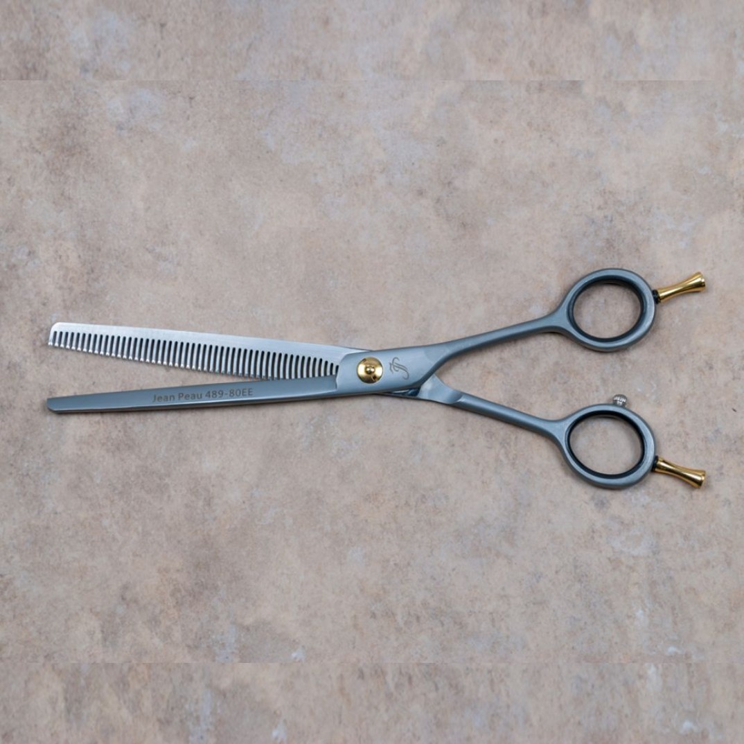 Jean Peau effileer schaar enkele tanden van 19 centimeter