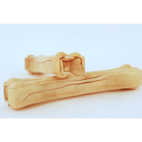 Actie Geperst Runderhuid Bot +/- 25cm 10 inch 2 Voor €12.99