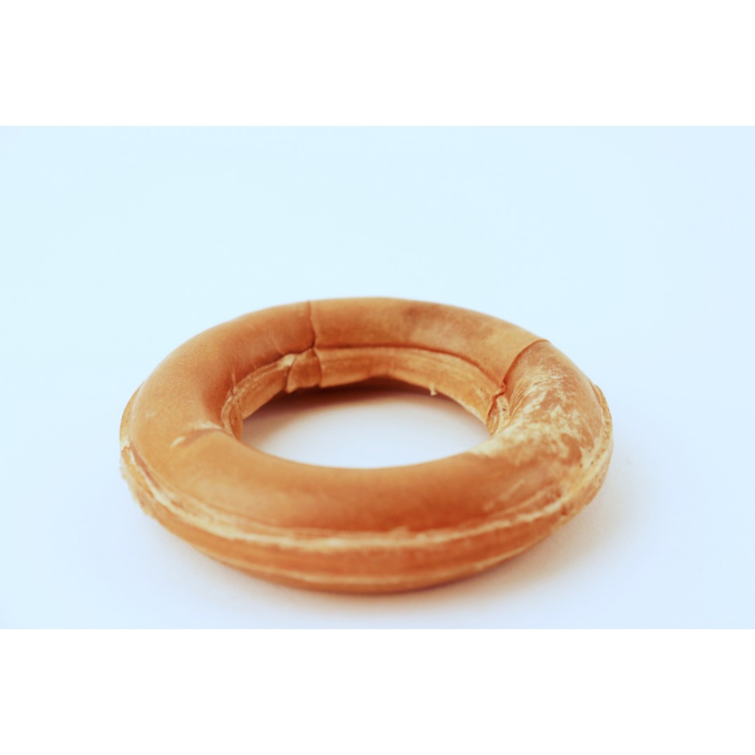 Geperst Runderhuid Ring +/- Ø10cm 4 inch Geperst Runderhuid Ring +/- Ø10cm 4 inch