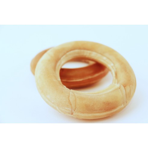 Actie Geperst Runderhuid Ring +/- Ø10cm 4 inch 2 Voor €4.99