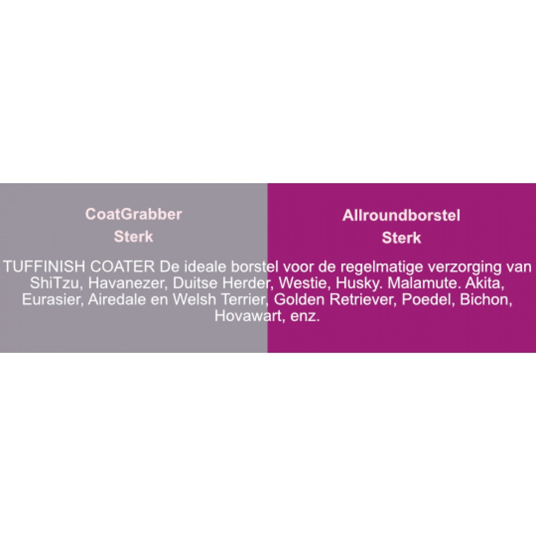 Activet Tuffinischcoater Paars Grabber Zilver klein
