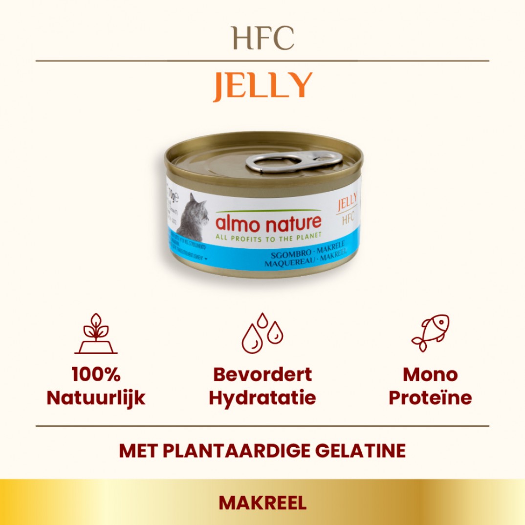 Almo Nature HFC jelly makreel Almo Nature HFC jelly makreel
