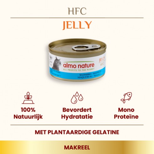 Almo Nature HFC jelly makreel Almo Nature HFC jelly makreel