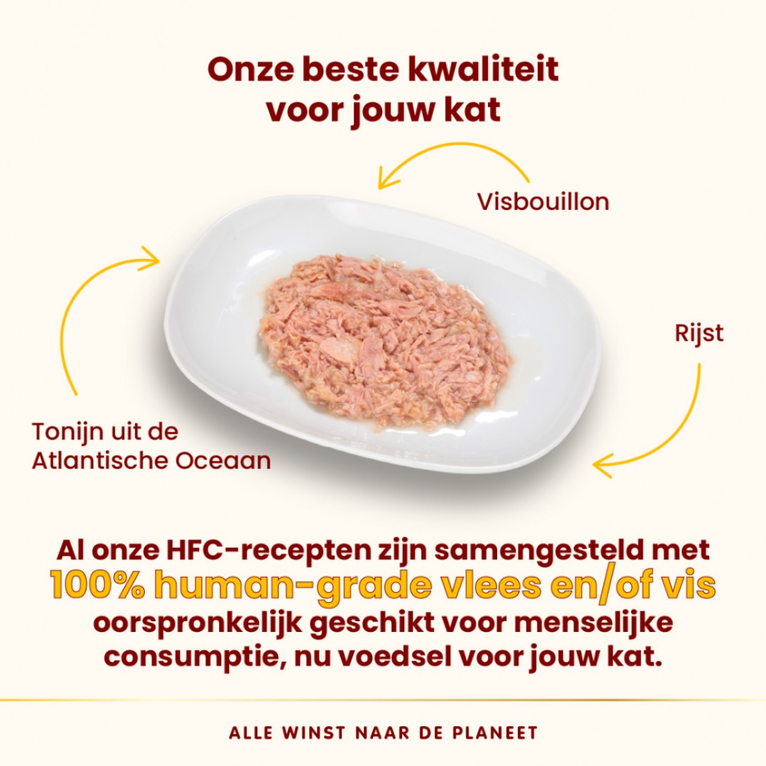 Almo Nature HFC atlantische tonijn Almo Nature HFC atlantische tonijn