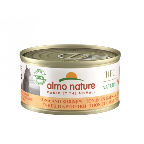 Almo Nature HFC tonijnengarnaal Almo Nature HFC tonijnengarnaal