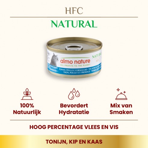 Almo Nature HFC  tonijnenkipenkaas