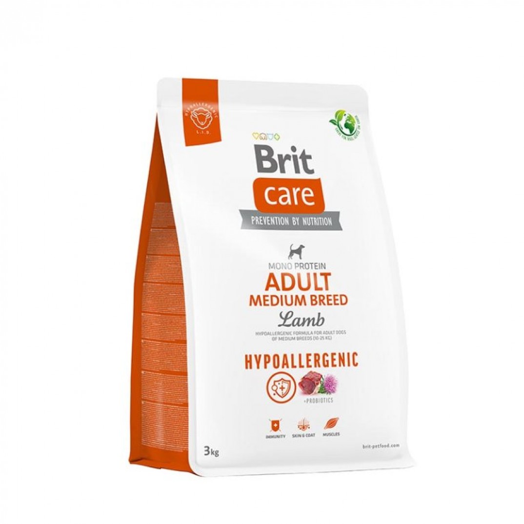 Brit Care Dog Hypoallergenic Adult Medium Breed 3 kg