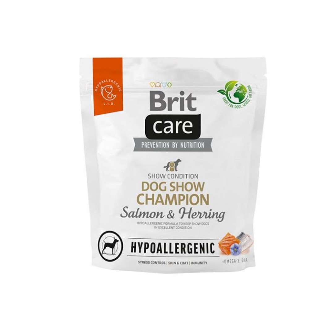 Brit Care Dog Hypoallergenic Dog Show Champion 1 kg