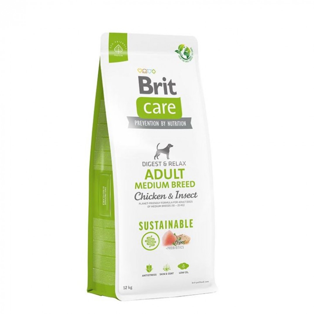 Brit Care Dog Sustainable Adult Medium Breed 12 kg