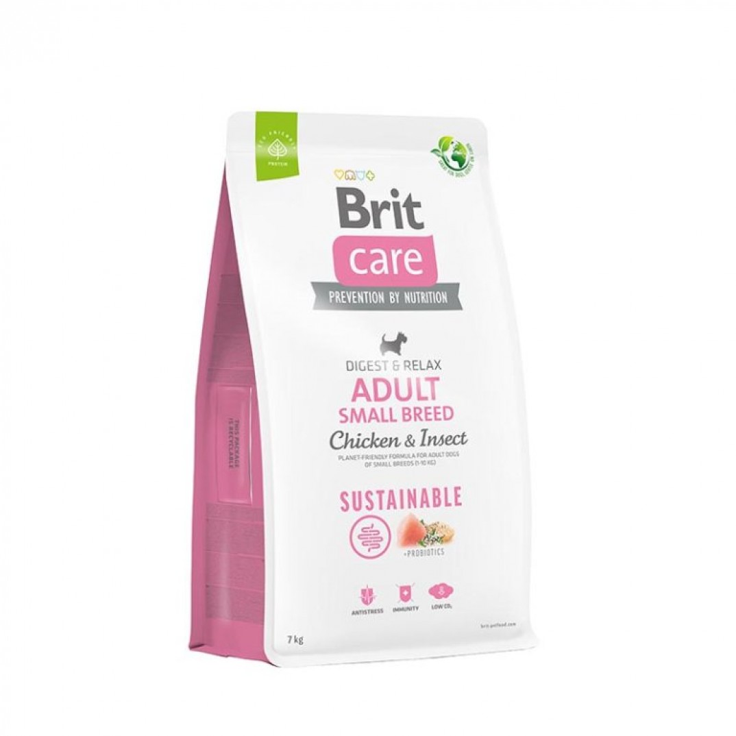 Brit Care Dog Sustainable Adult Small Breed 7 kg Brit Care Dog Sustainable Adult Small Breed 7 kg