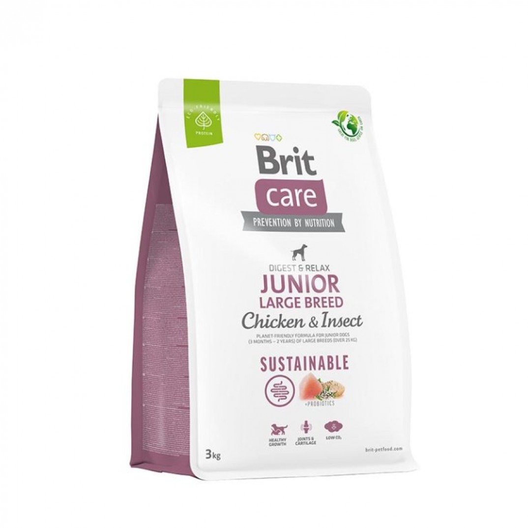 Brit Care Dog Sustainable Junior Large Breed 3 kg Brit Care Dog Sustainable Junior Large Breed 3 kg