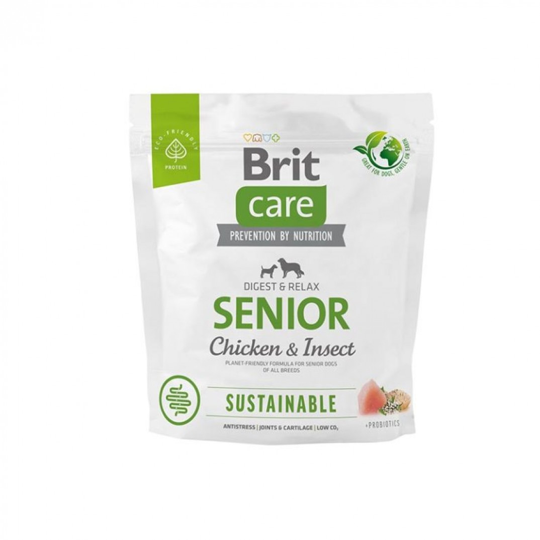 Brit Care Dog Sustainable Senior 1 kg Brit Care Dog Sustainable Senior 1 kg