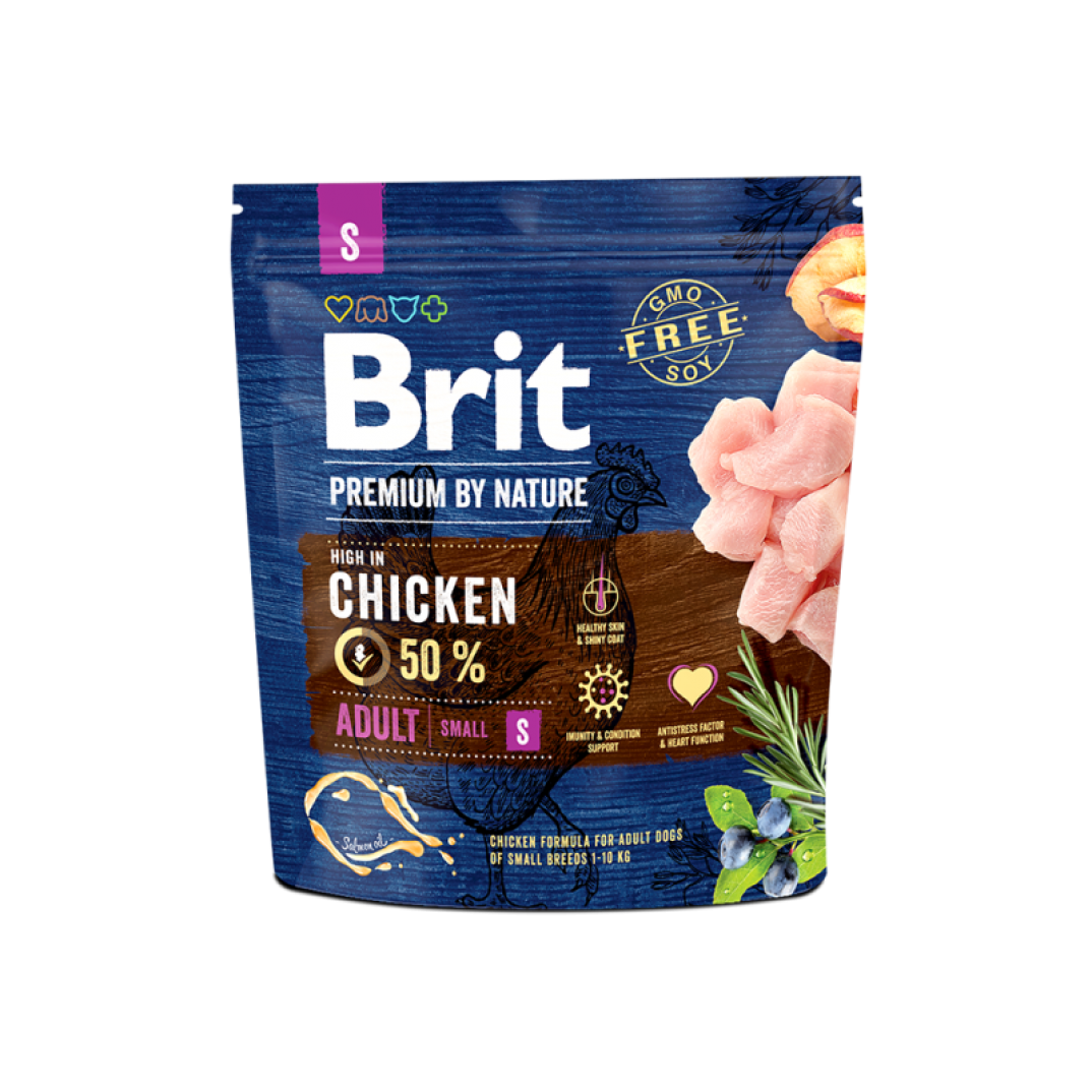 Brit Premium by nature adult S 1kg