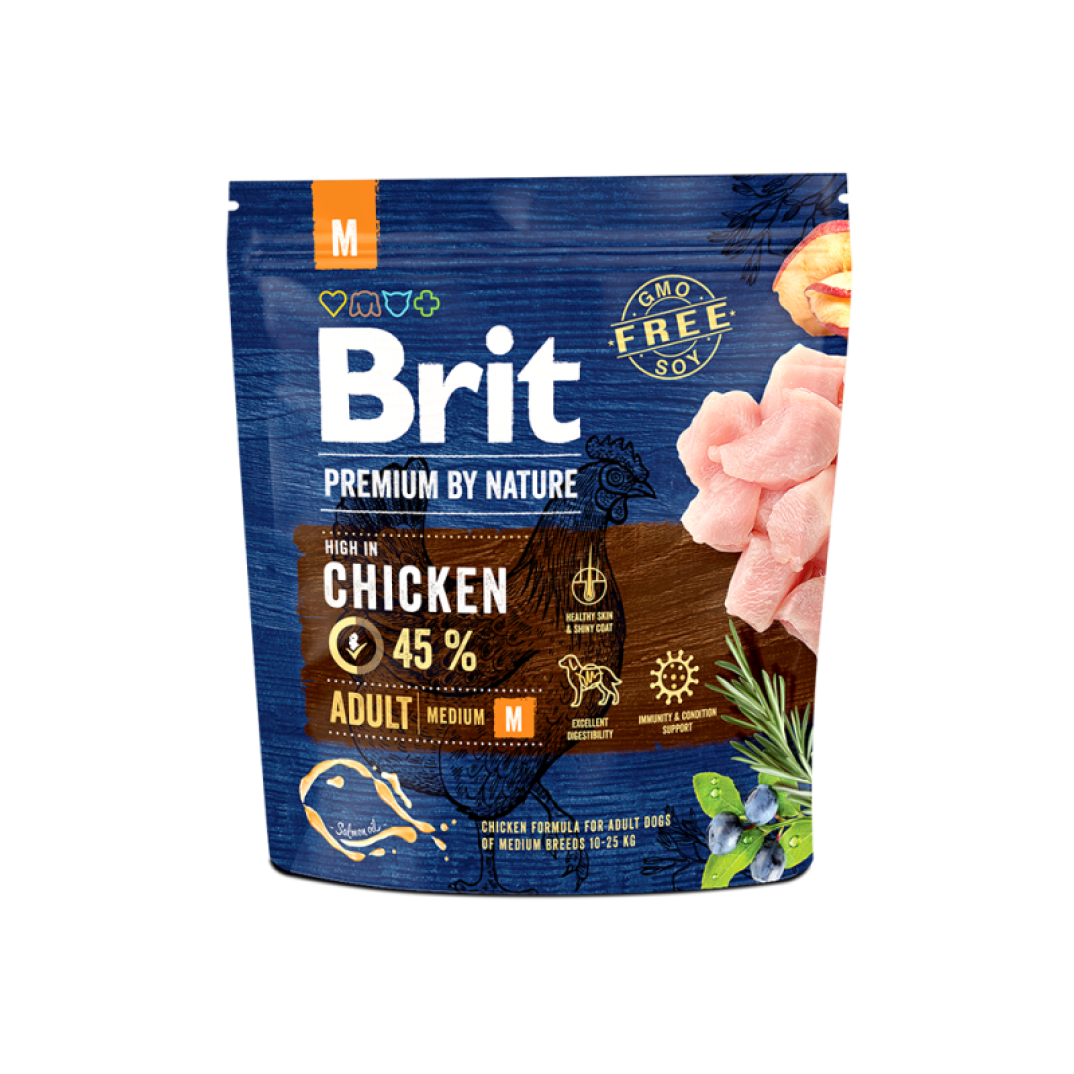Brit - Premium by nature adult M 1kg Brit - Premium by nature adult M 1kg