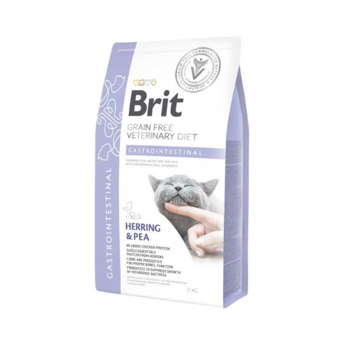 Brit Dierenartsvoeding Gastrointestinal kat 2 kilo