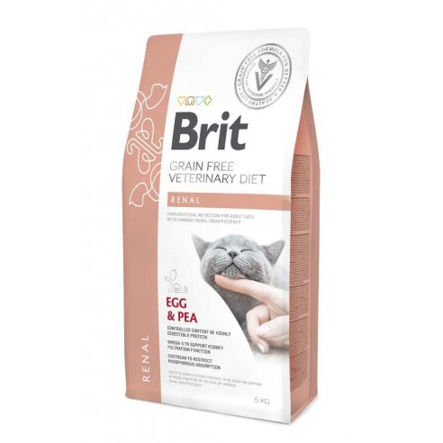 Brit Dierenartsvoeding Renal 5kg kat 