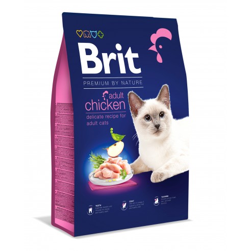 Brit Premium by Nature Cat - Adult Chicken 8kg