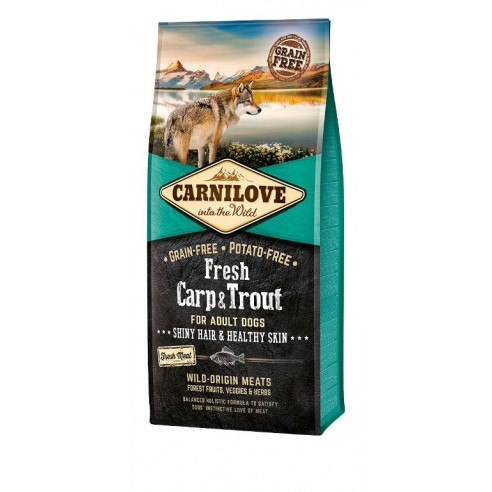 Carnilove fresh Karper & Forel 1,5 of 12kg