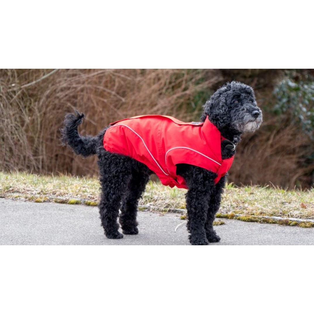 DogBite Winterjas rood 25cm