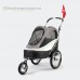 InnoPet Sporty Dog Trailer DeLuxe - Black/Silver
