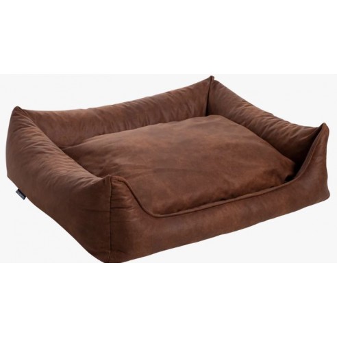 Maxxnobel Orthopedische Sofa - Lederlook Cognac Large 100x80