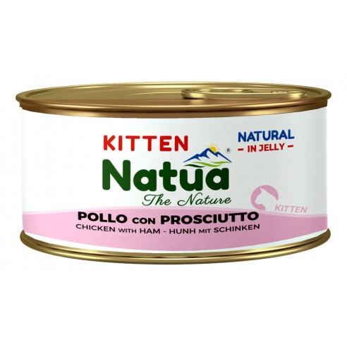 Natua Natural Jelly Kitten kip met ham 85 gram 