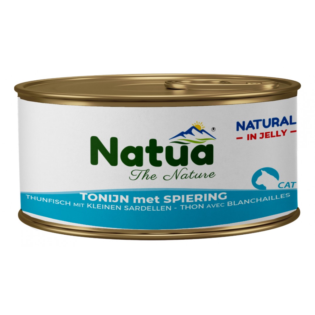Natua natural jelly Tonijn met shirasu / ansjovis 85 gram
