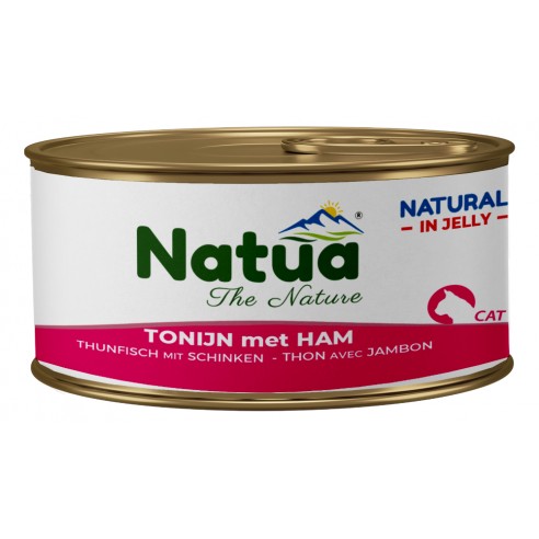 Natua Natural Jelly Tonijn met ham 85 gram 