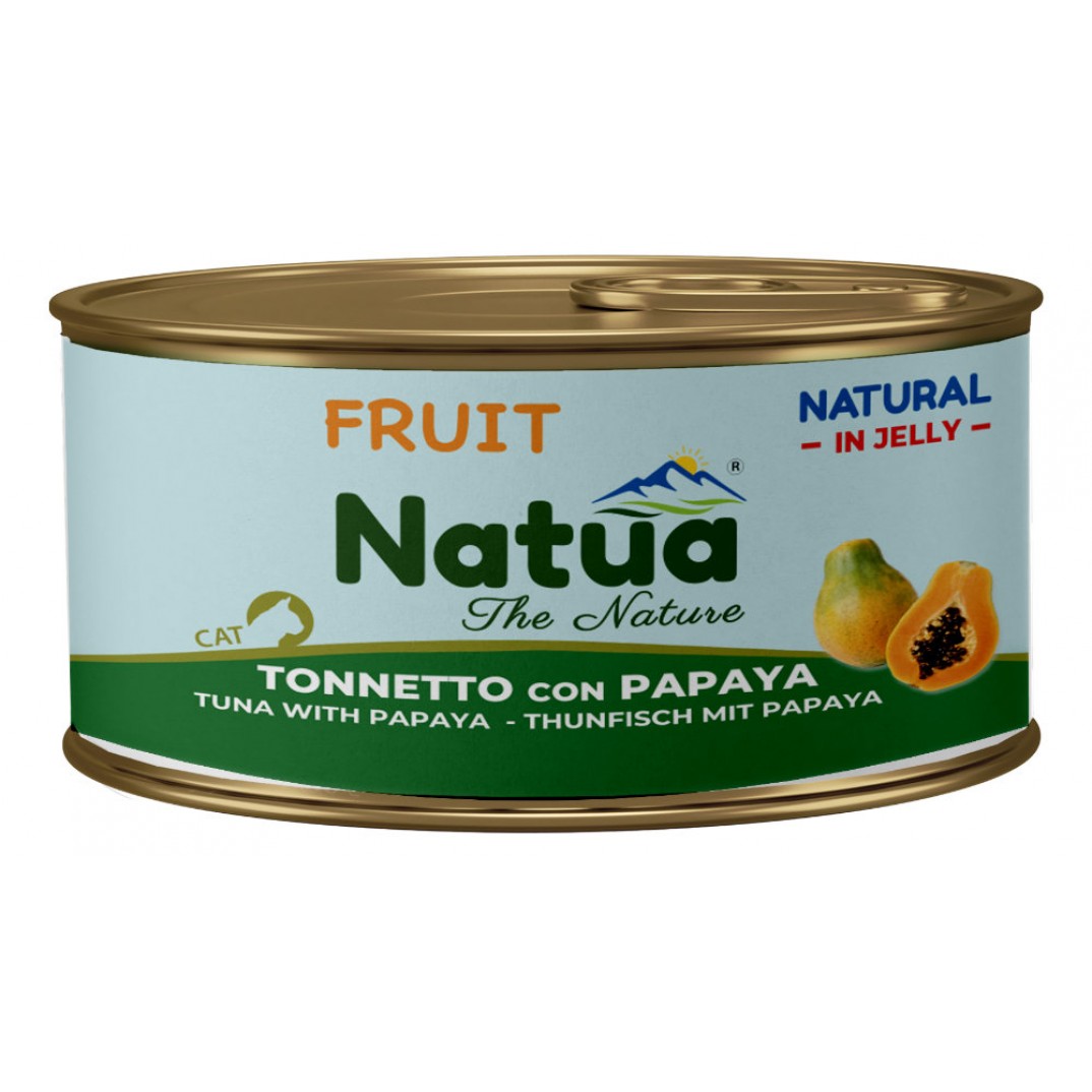 Natua natural jelly Tonijn met papaya 85 gram