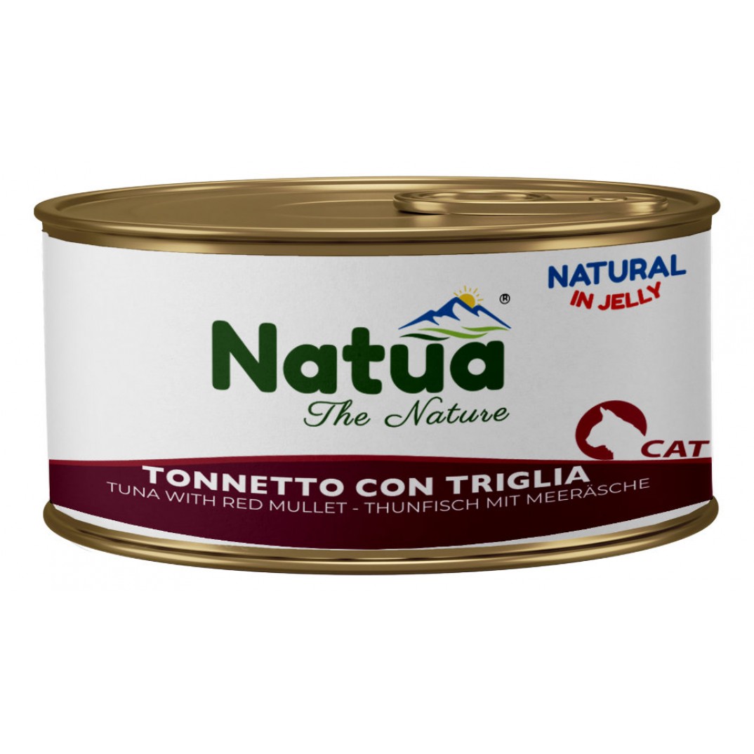Natua natural jelly Tonijn met rode mul 85 gram