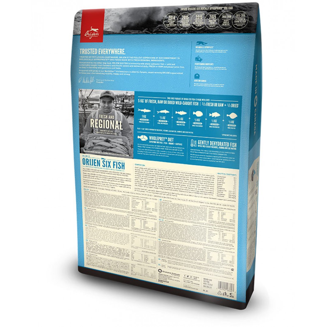 Orijen WholePrey™ six fish