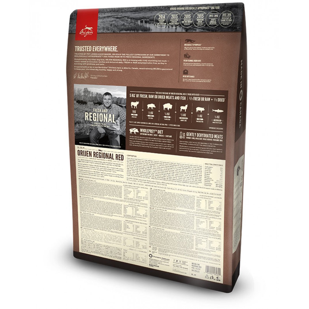 Orijen WholePrey™ regional red 6kg