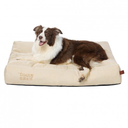 Pet-joy Doggy Siësta Strong Khaki L 100x70x15cm