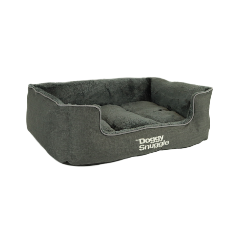 Pet Joy The Doggy Snuggle Black -  Maat XL 100x80x25