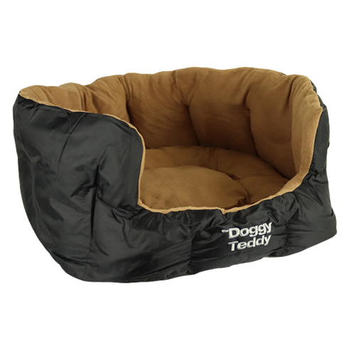 The Doggy Teddy X-Treme Black Maat L 65x28